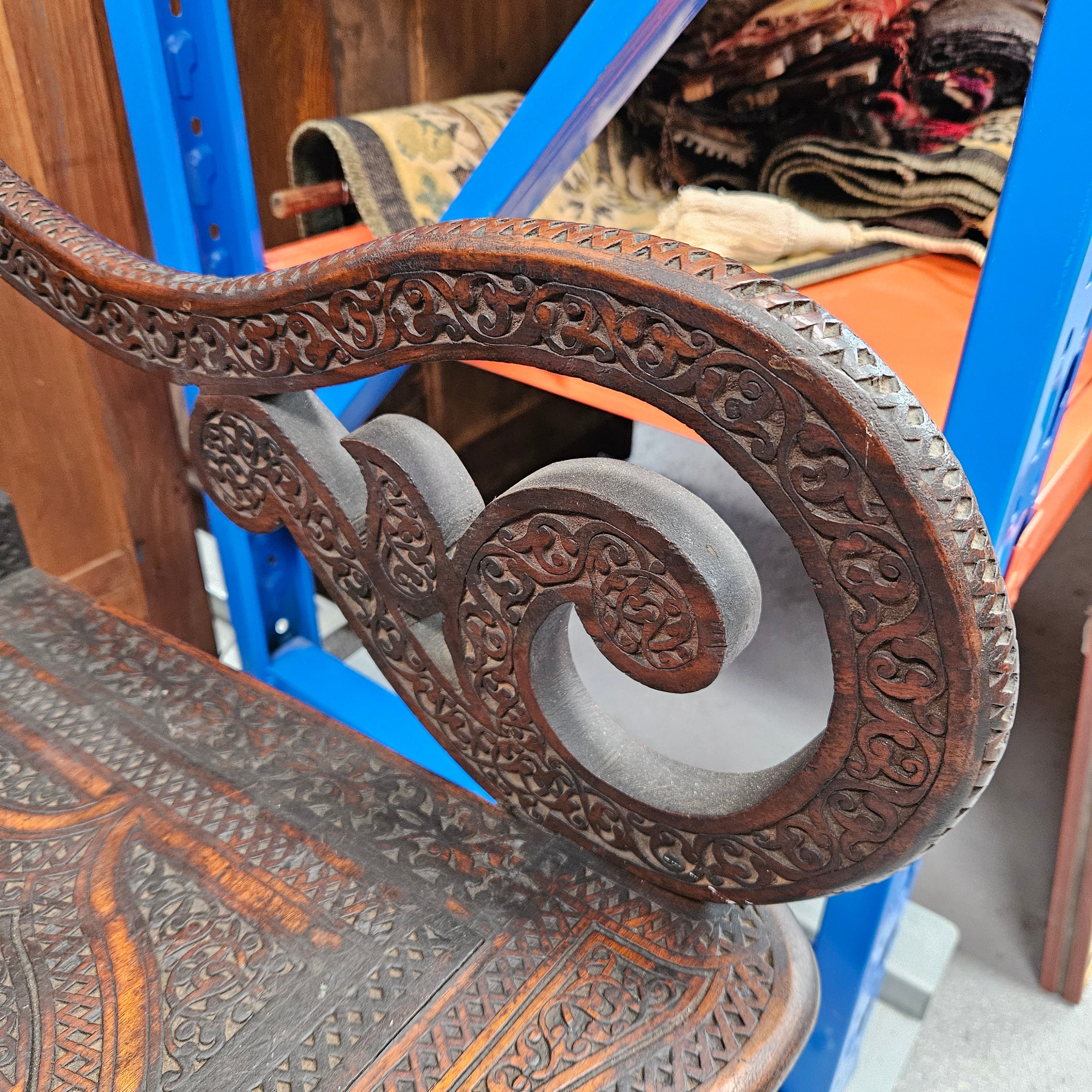 Syrian Campaign Bench Seat | Antique & Vintage | Moonee Ponds Antiques | Australia Wide Delivery