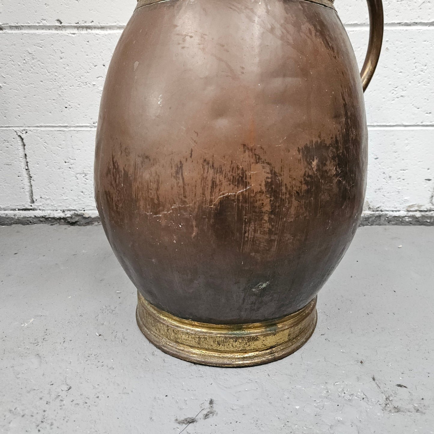 Large French Copper Jug