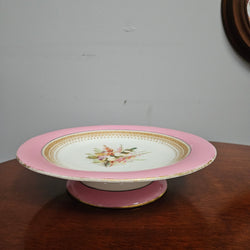 Antique Royal Worcester Hand Painted Comport