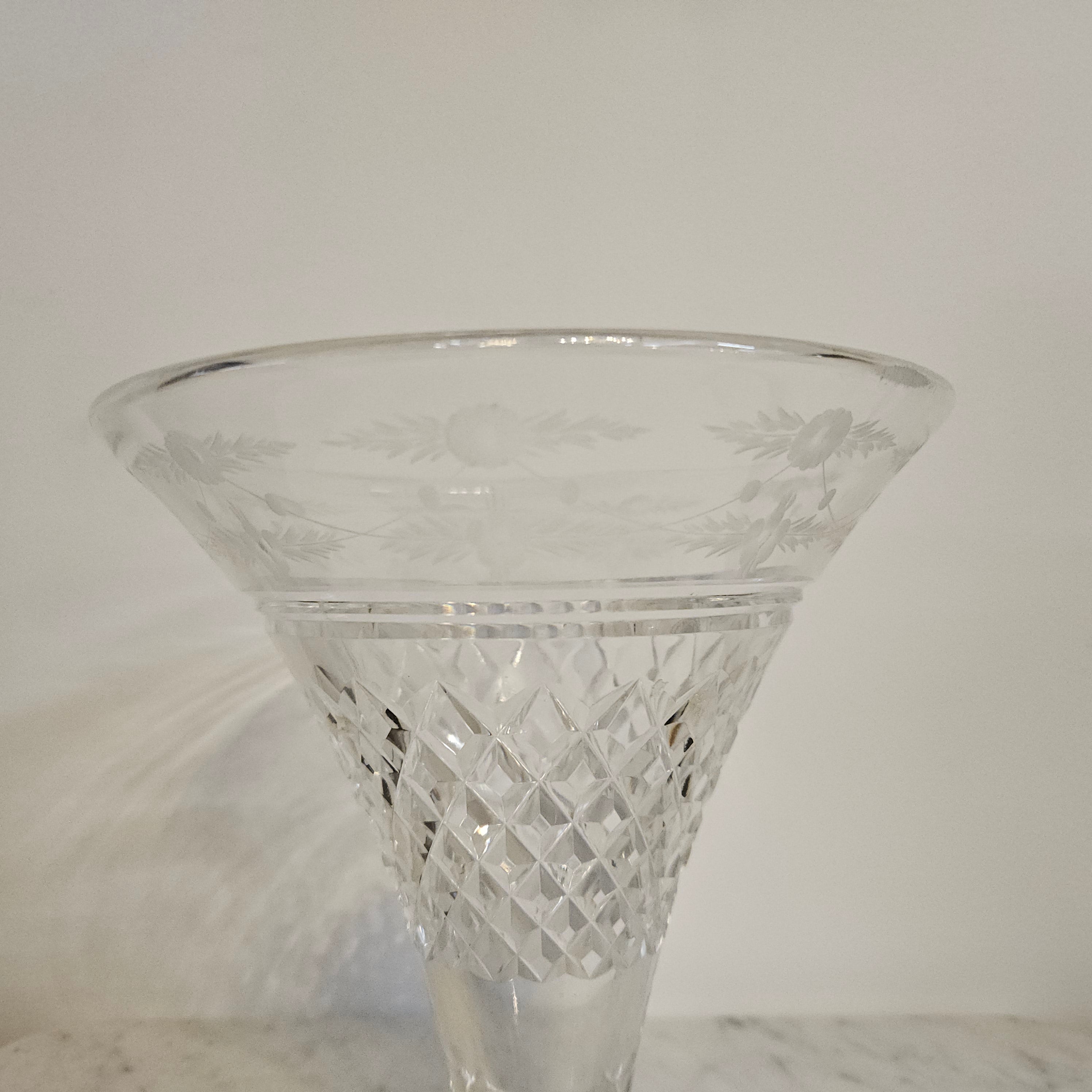 Antique Stuart Crystal Vase | Antique & Vintage | Moonee Ponds Antiques | Australia Wide Delivery
