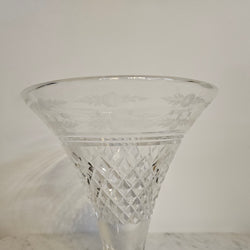 Antique Stuart Crystal Vase | Antique & Vintage | Moonee Ponds Antiques | Australia Wide Delivery