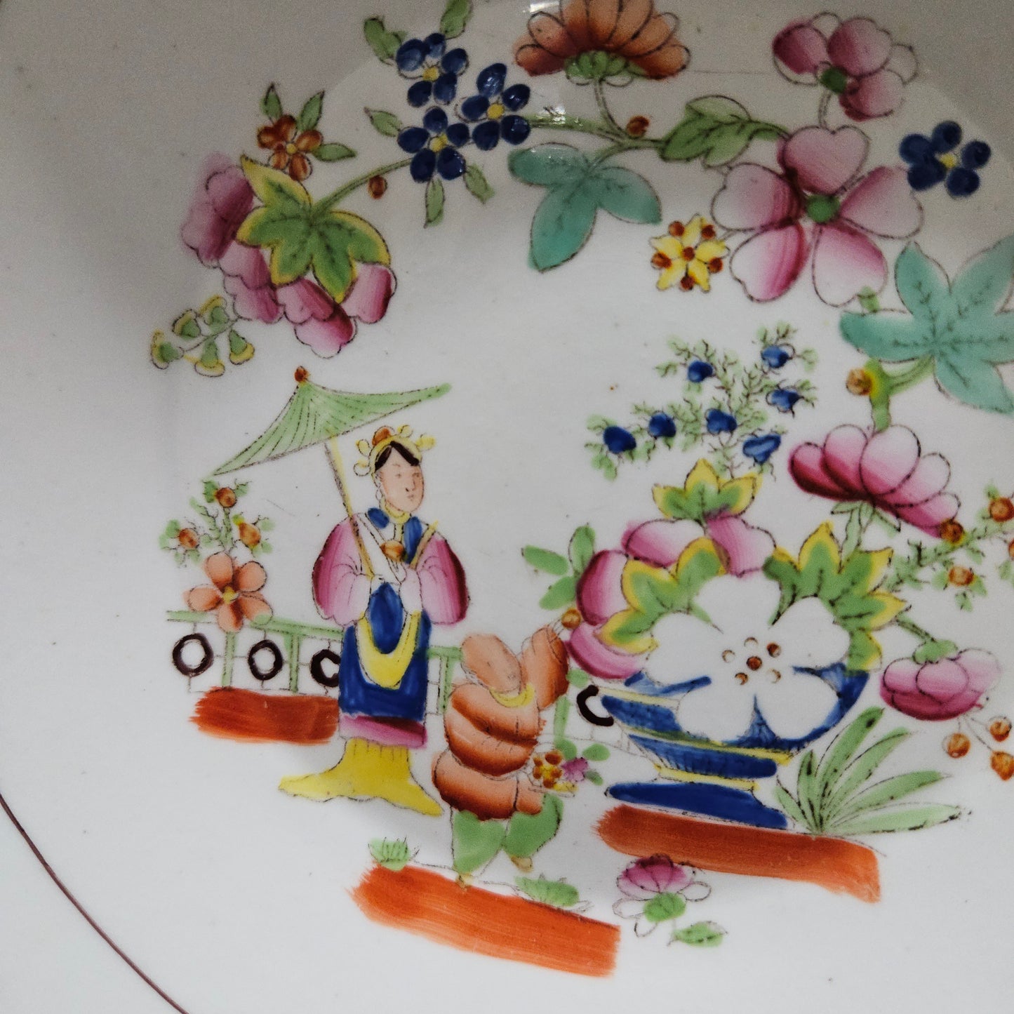 Hildach & Sons Chinoiseries Scene Shallow Bowl