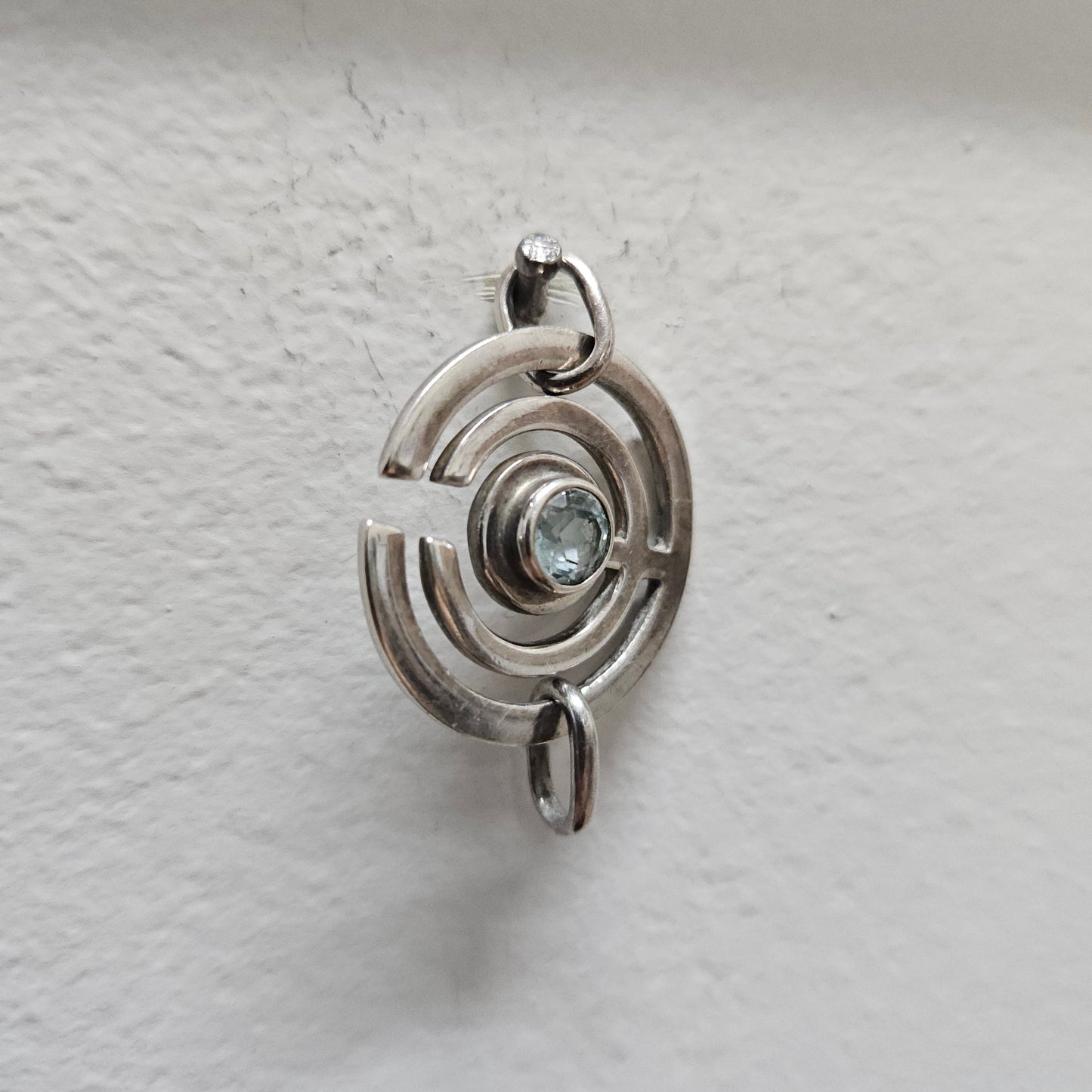 Sterling Silver Scandinavian Design Pendant