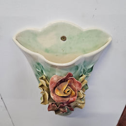 Attractive Vintage Australian Wall Pocket Vase