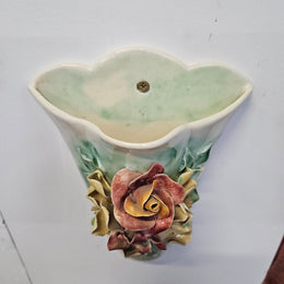 Attractive Vintage Australian Wall Pocket Vase
