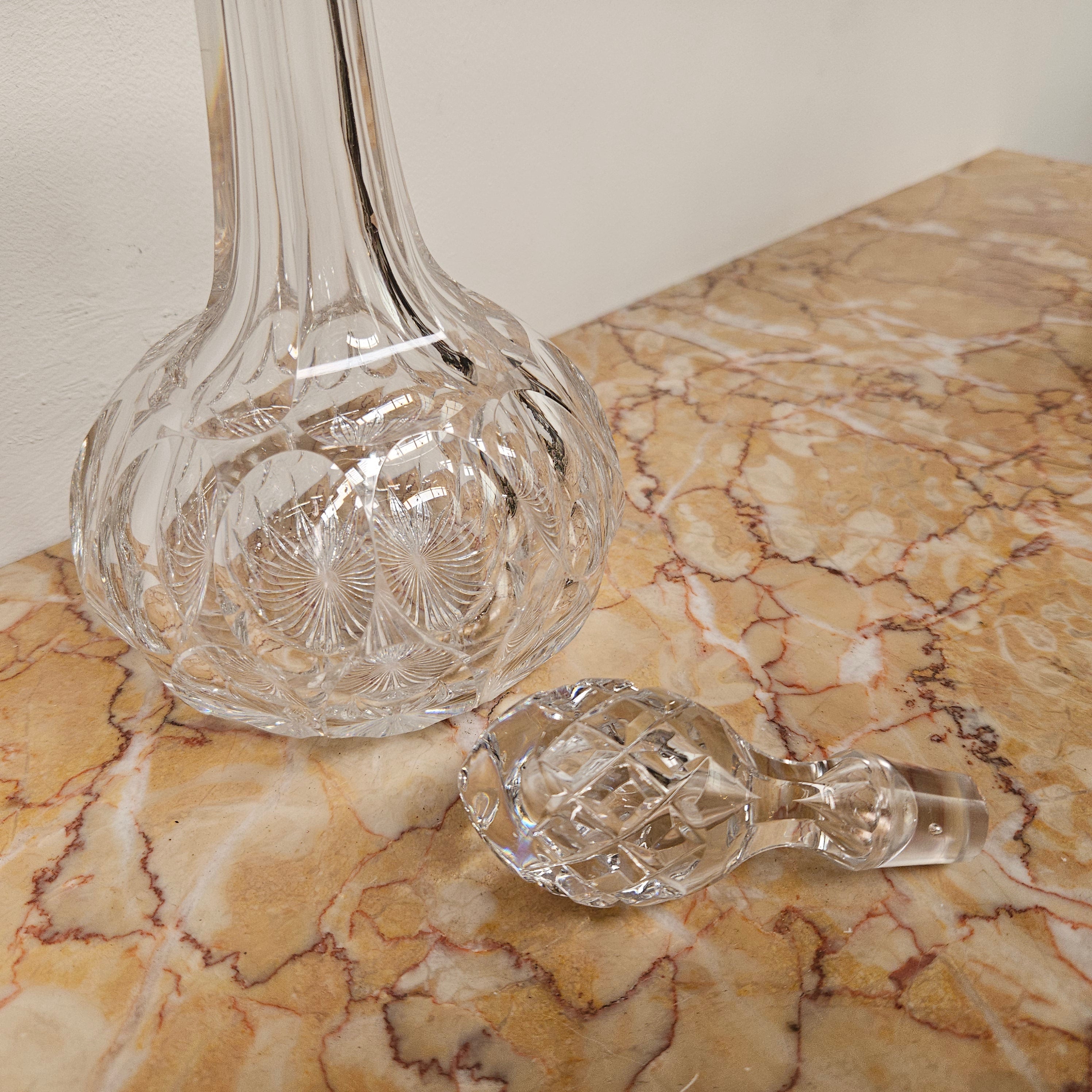 Victorian Crystal Glass Decanter | Antique & Vintage | Moonee Ponds Antiques | Australia Wide Delivery