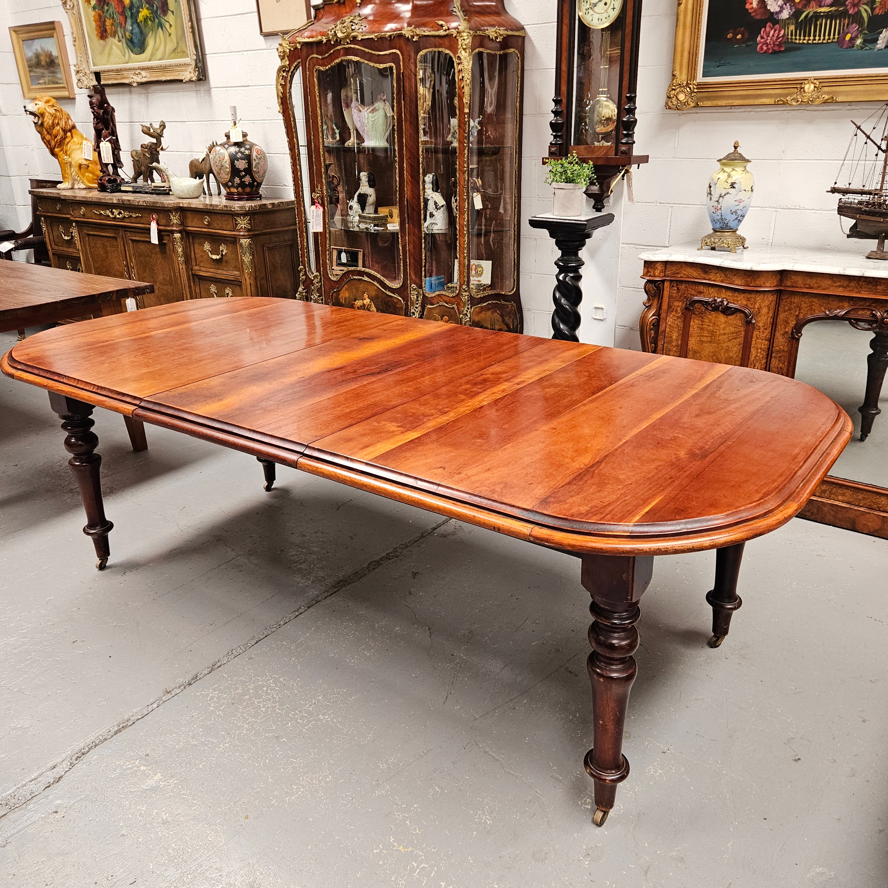 Victorian Mahogany Extension Dining Table | Antique & Vintage | Moonee Ponds Antiques | Australia Wide