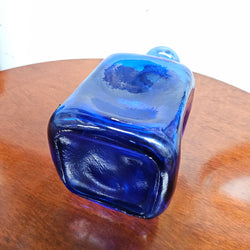 Vintage Mid Century Cobalt Blue Bottle/Decanter