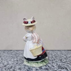 Royal Doulton 'Lady Woodmouse' Figurine | Antique & Vintage | Moonee Ponds Antiques | Australia Wide Delivery
