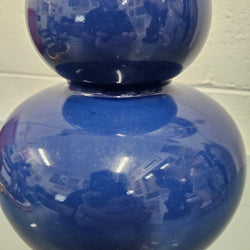 Chinese Sacrificial Blue Vase "Qianlong" Marked | Antique & Vintage | Moonee Ponds Antiques | Australia Wide Delivery