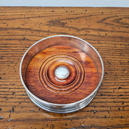 Vintage London Silver Wine Coaster