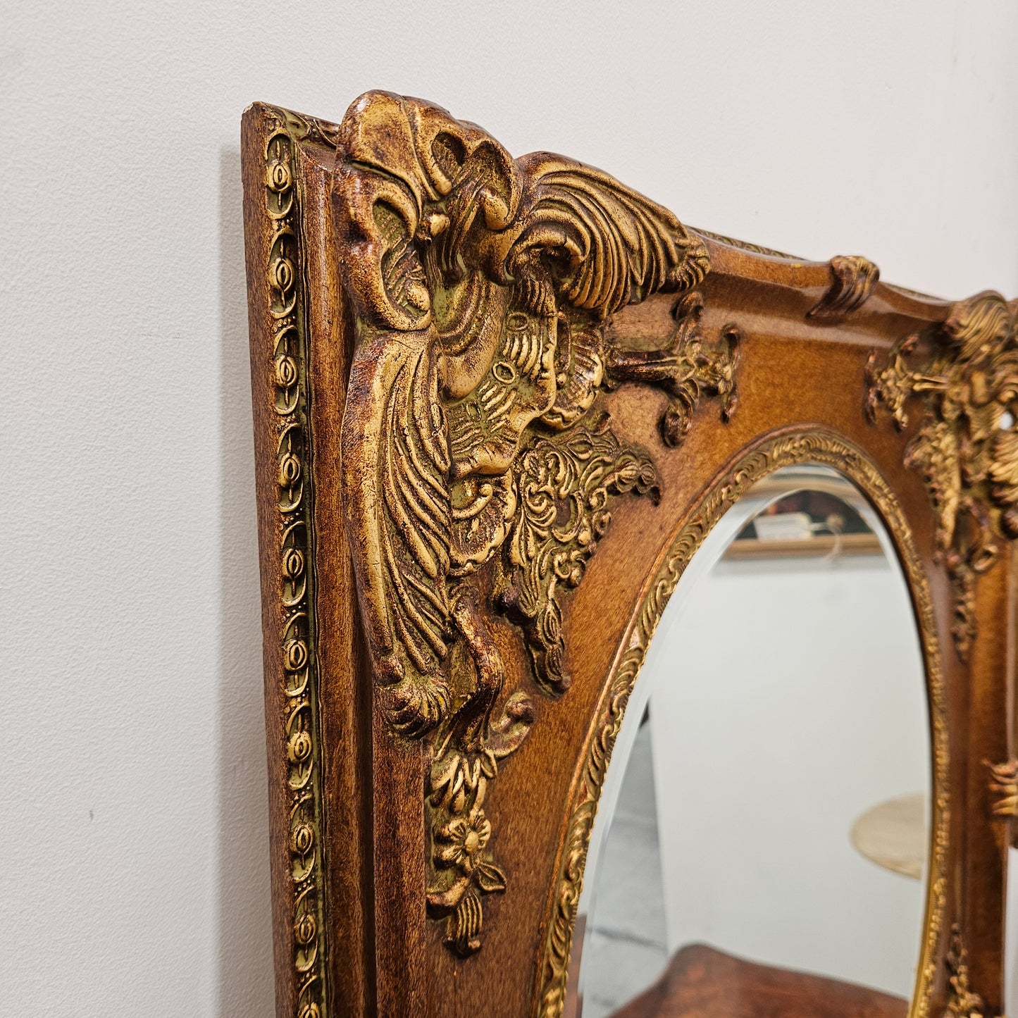 Vintage Decorative Gilt Mirror