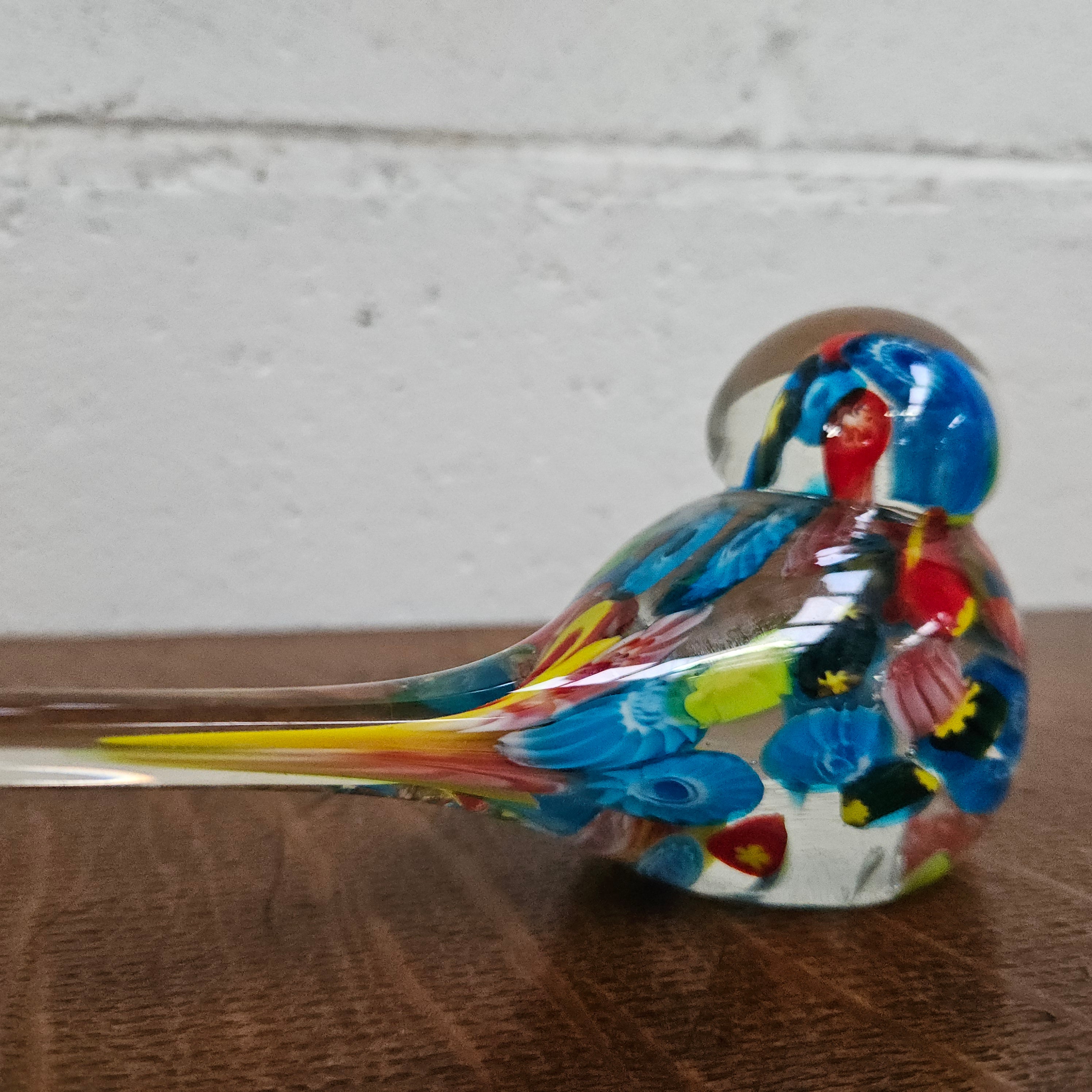 Murano Glass Paperweight Bird Ornament | Antique & Vintage | Moonee Ponds Antiques | Australia Wide Delivery