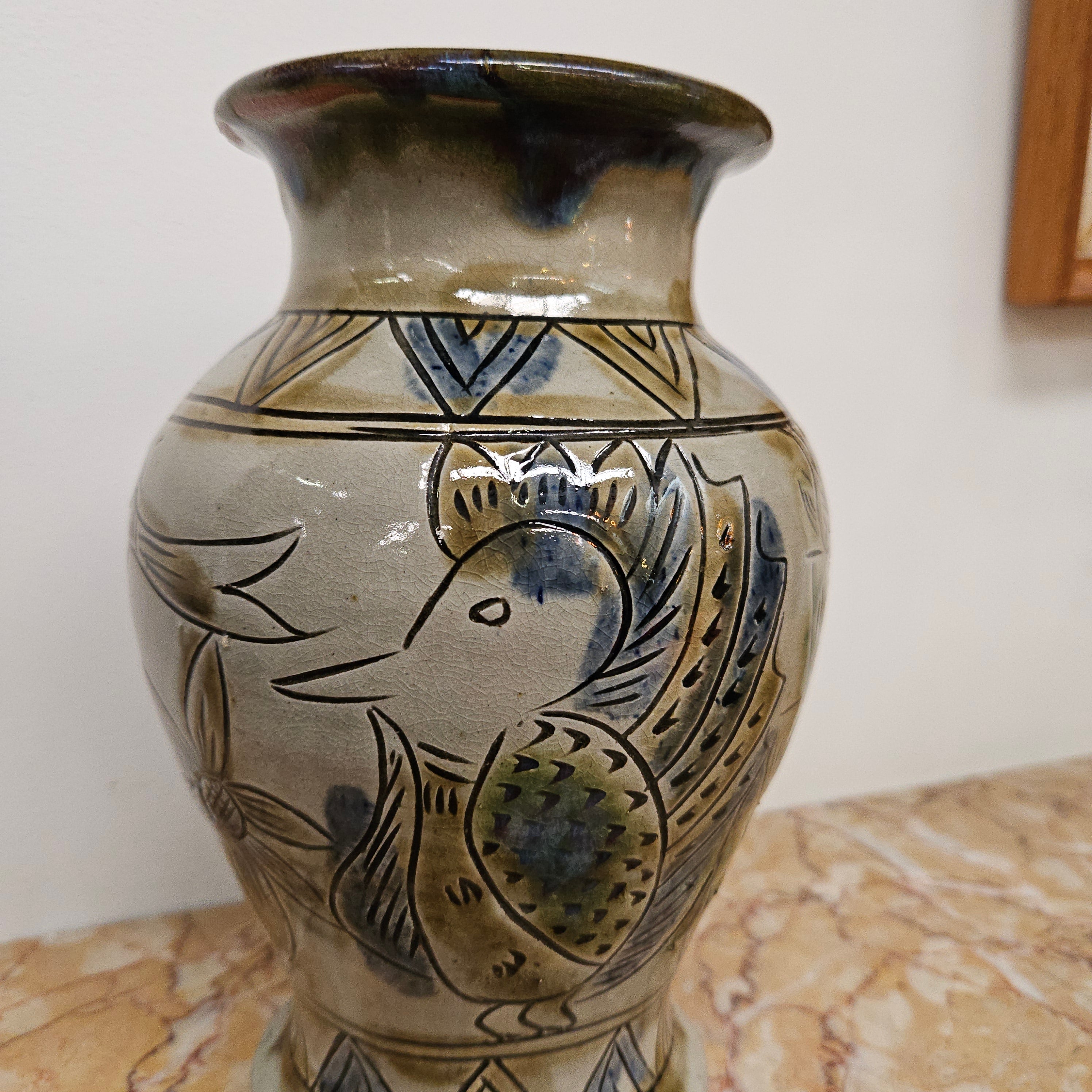 Vintage Studio Pottery Vase | Antique & Vintage | Moonee Ponds Antiques | Australia Wide Delivery
