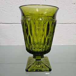 Vintage Green Glass Vase/Boblet | Antique & Vintage | Moonee Ponds Antiques | Australia Wide Delivery