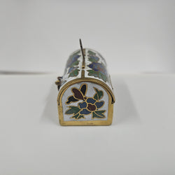 Vintage Cloisonné Treasure Box With Thimble | Antique & Vintage | Moonee Ponds Antiques | Australia Wide Delivery