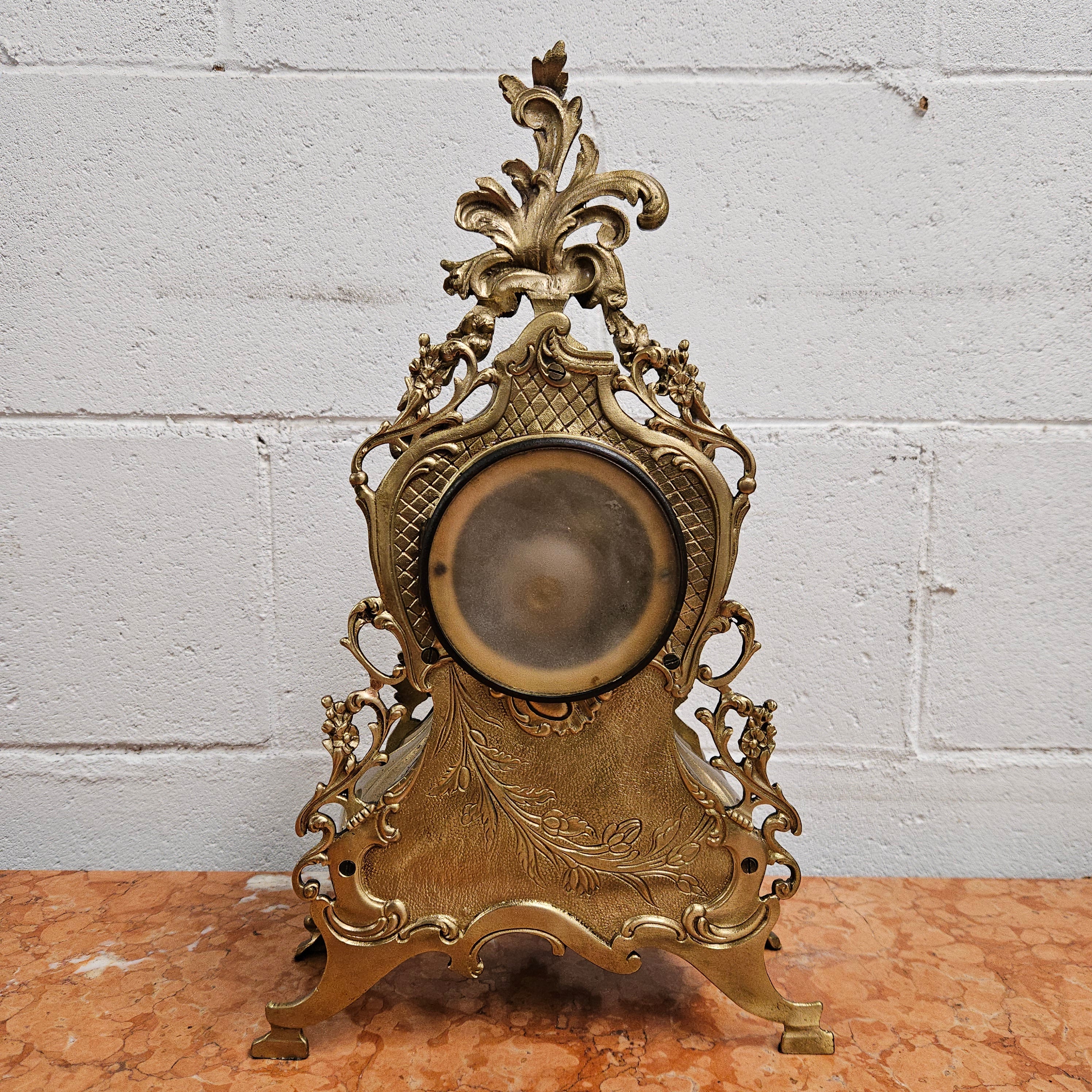 Louis XV Style French Mantle Clock | Antique & Vintage | Moonee Ponds Antiques | Australia Wide Delivery