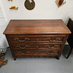 Louis XVth Style Oak Chest of Drawers Moonee Ponds Antiques
