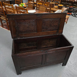 French Oak Blanket Chest Early 19th Century | Antique & Vintage | Moonee Ponds Antiques | Australia Wide Delivery