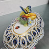 Vintage Servre Style Potpourri Holder With Fruit & Insects | Antique & Vintage | Moonee Ponds Antiques | Australia Wide Delivery