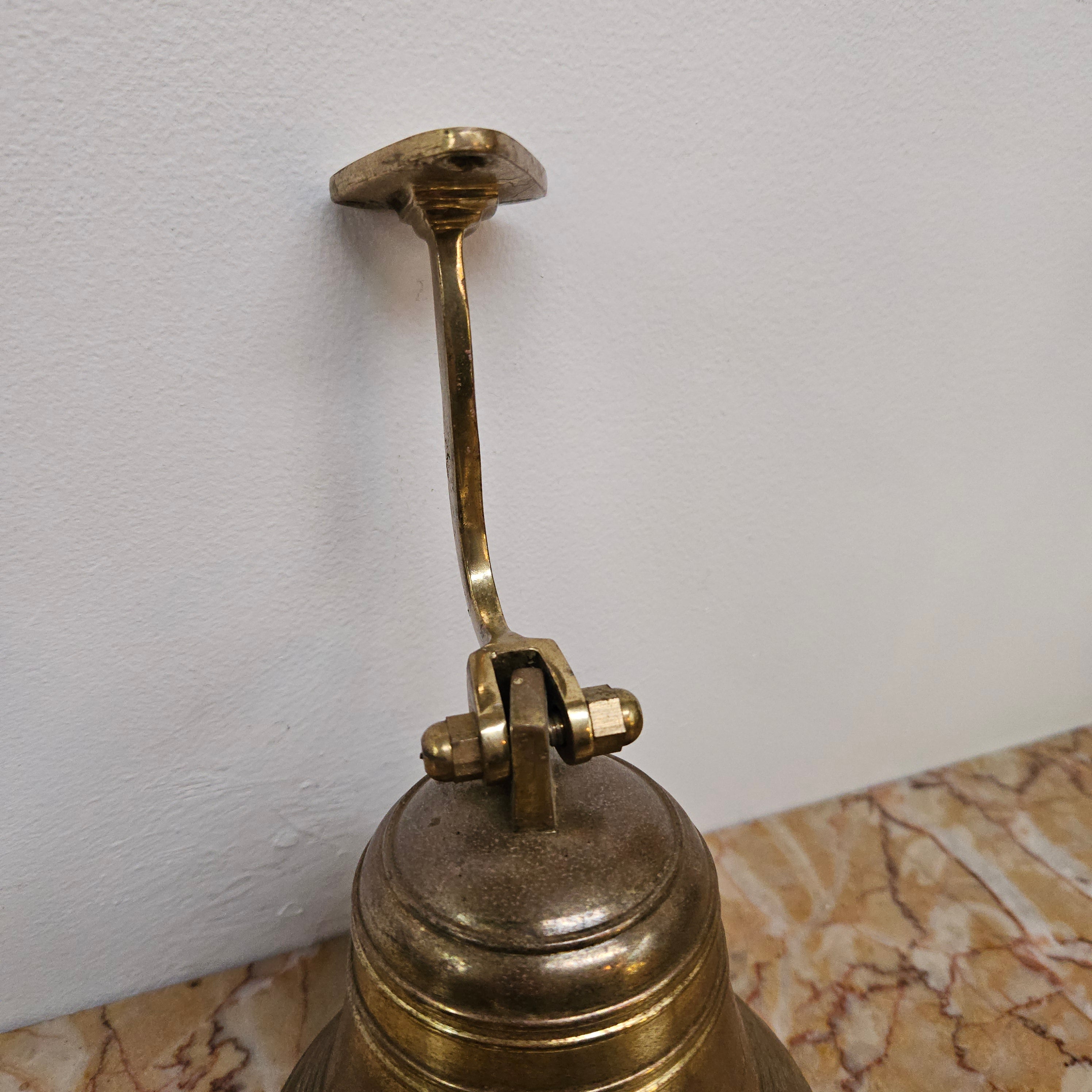 Vintage Brass School Bell | Antique & Vintage | Moonee Ponds Antiques | Australia Wide Delivery