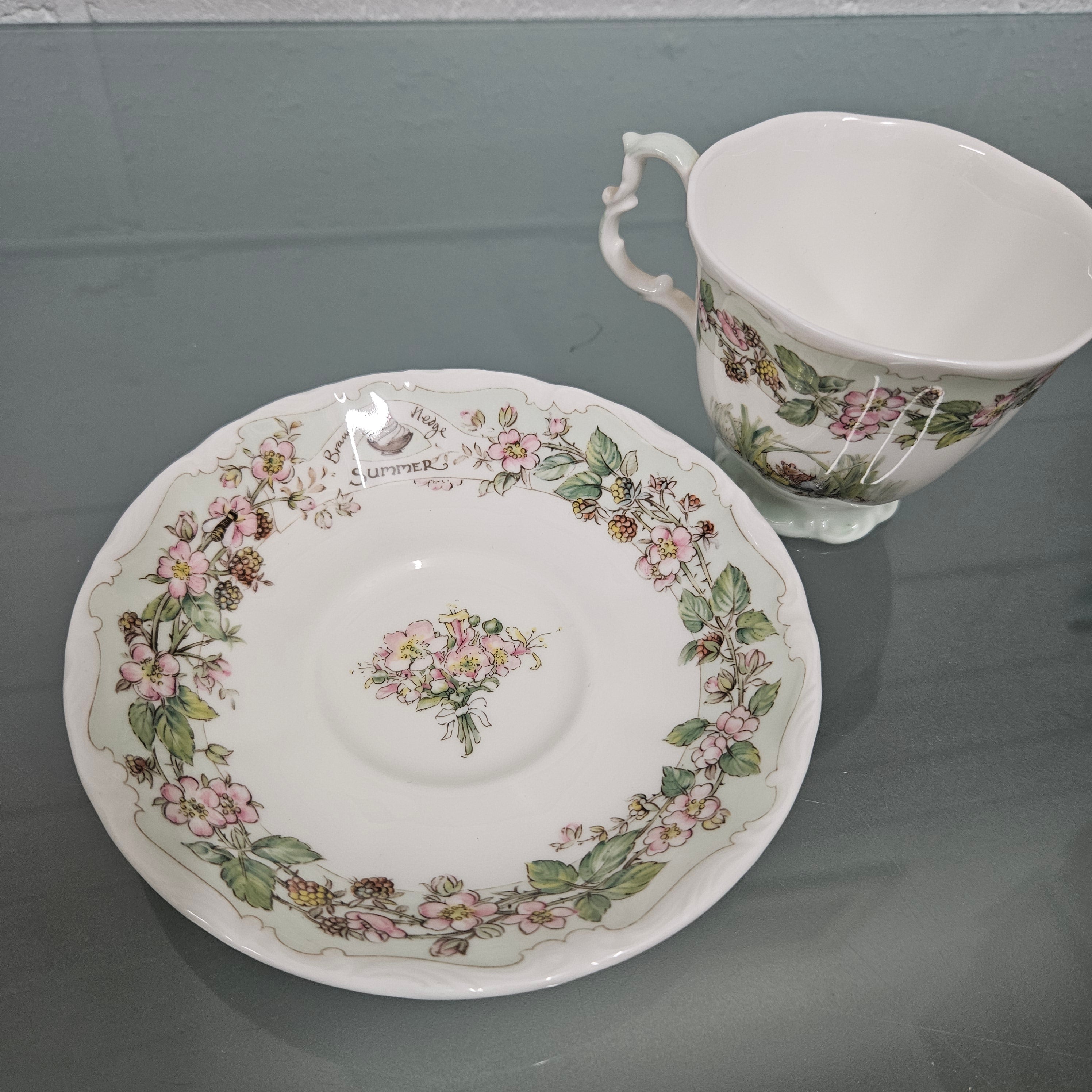 Brambly Hedge 'Summer' Tea Cup & Saucer | Antique & Vintage | Moonee Ponds Antiques | Australia Wide Delivery