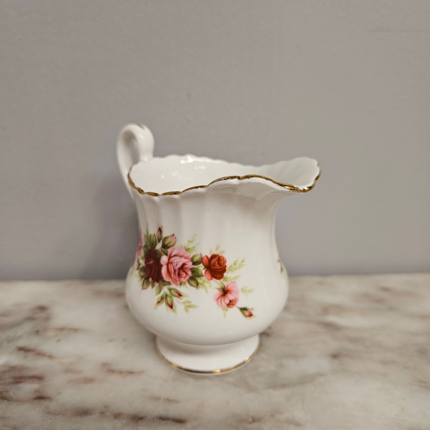 Vintage Royal Standard 'English Rose' Milk Jug