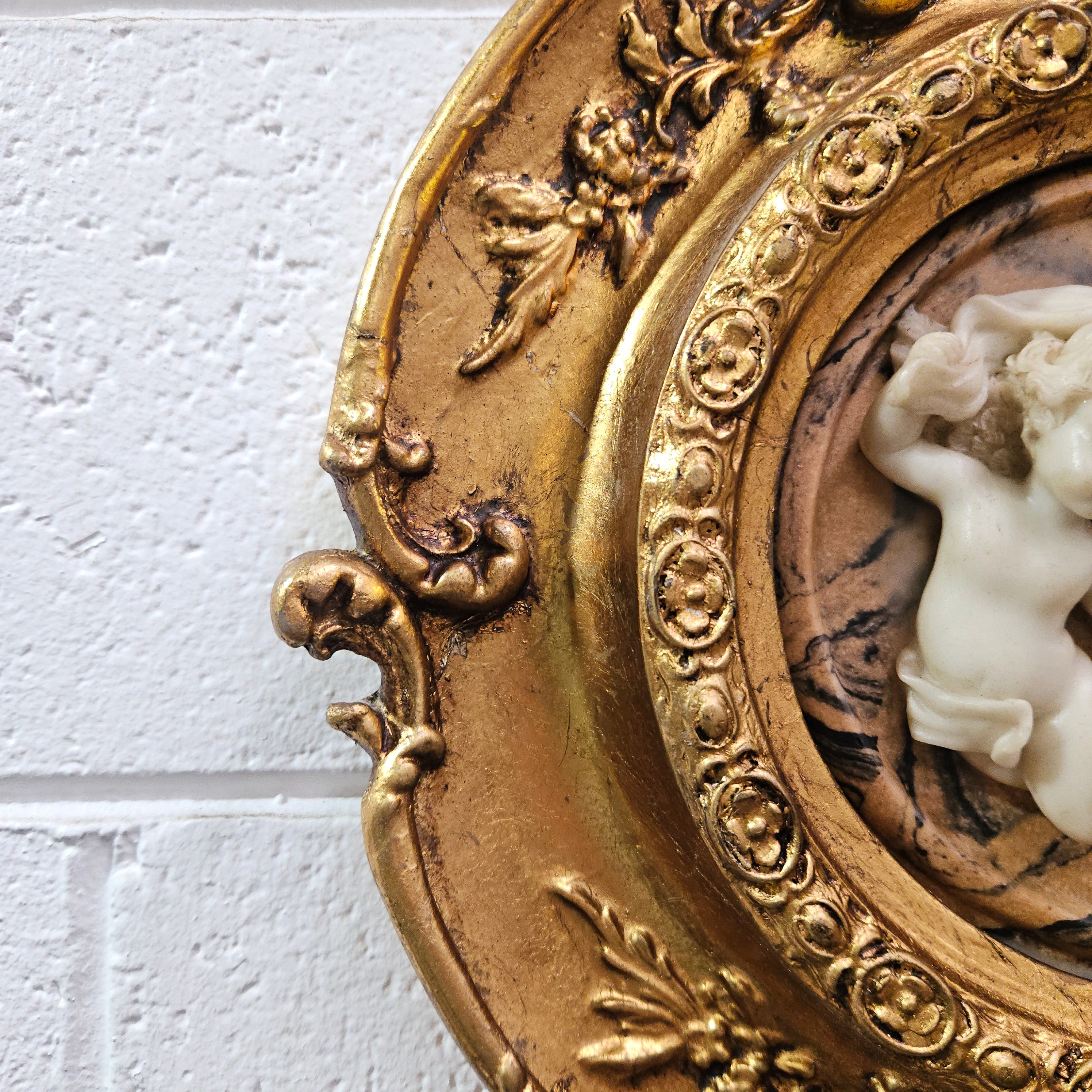 Vintage French Style Cherub Wall Plaque | Antique & Vintage | Moonee Ponds Antiques | Australia Wide Delivery