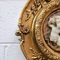 Vintage French Style Cherub Wall Plaque | Antique & Vintage | Moonee Ponds Antiques | Australia Wide Delivery