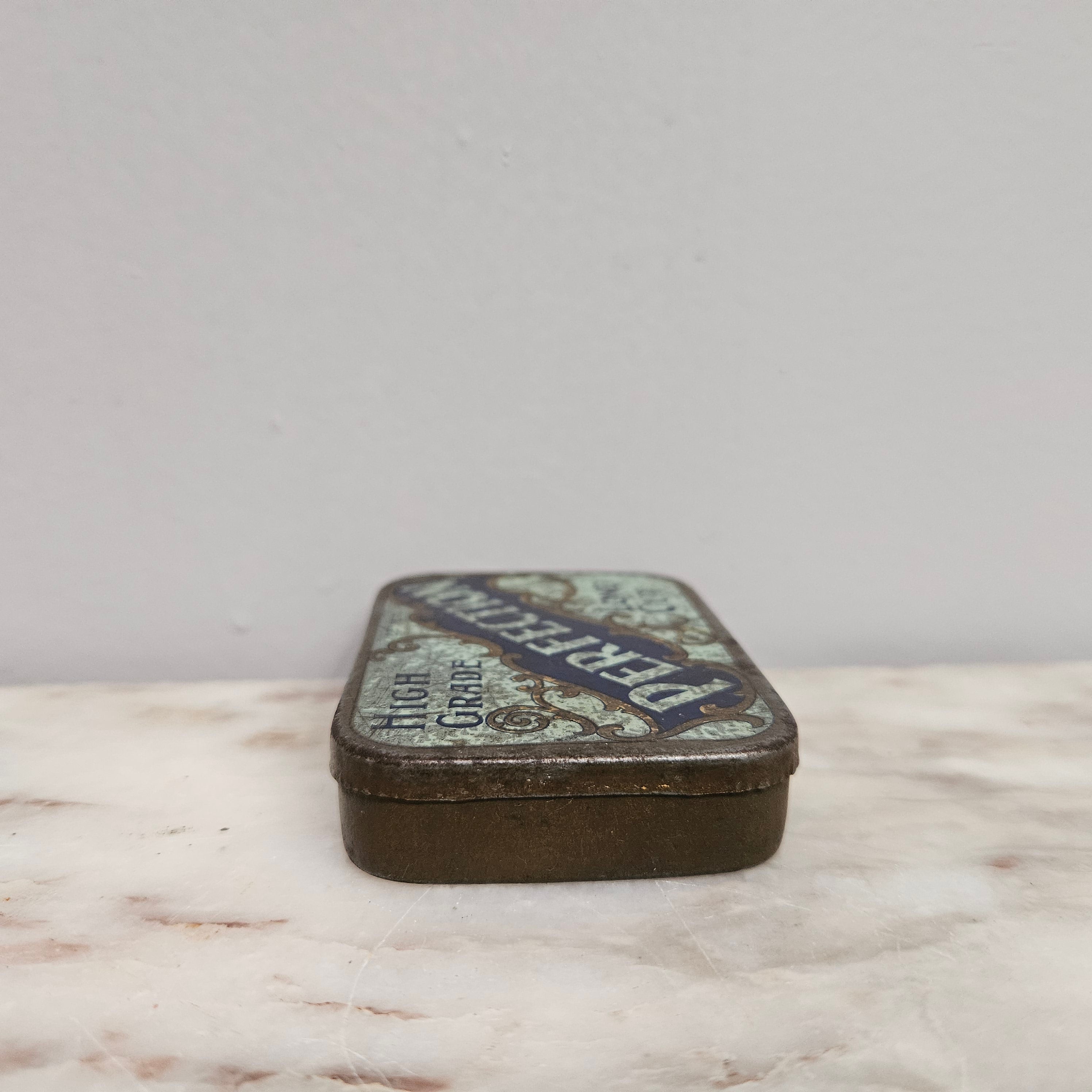 Dudgeon & Arnell (Melbourne, Australia) "Perfection" Long Cut Tobacco Tin 2ozs | Antique & Vintage | Moonee Ponds Antiques | Australia Wide Delivery