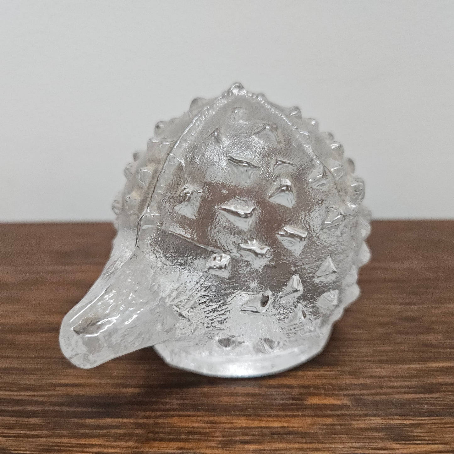 Pukeberg Sweden Glass Hedgehog