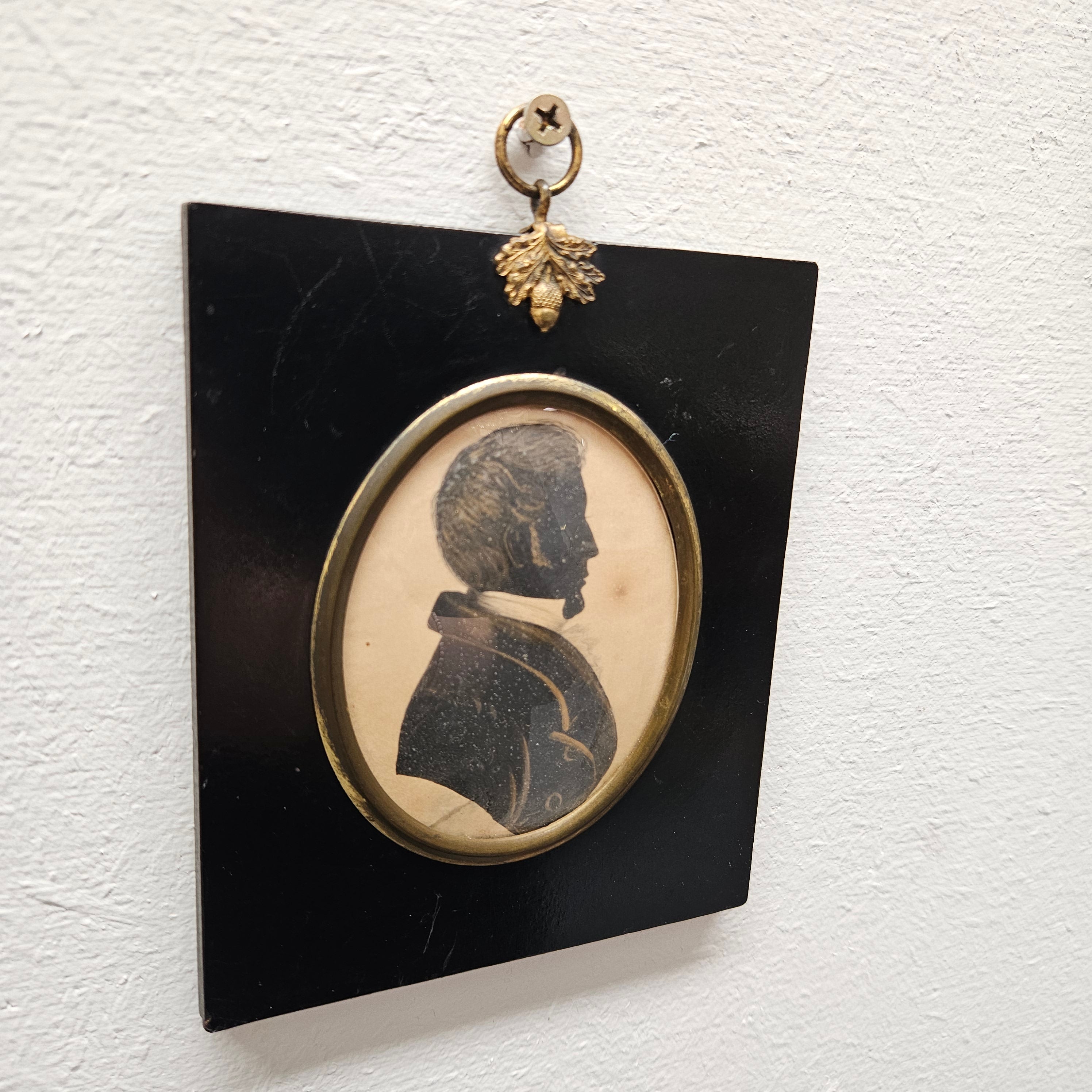 Early 19th Century Regency Period Silhouette of A Gentleman | Antique & Vintage | Moonee Ponds Antiques | Australia Wide Delivery