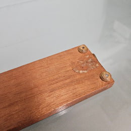 Antique Cribbage Inlaid Timber Board