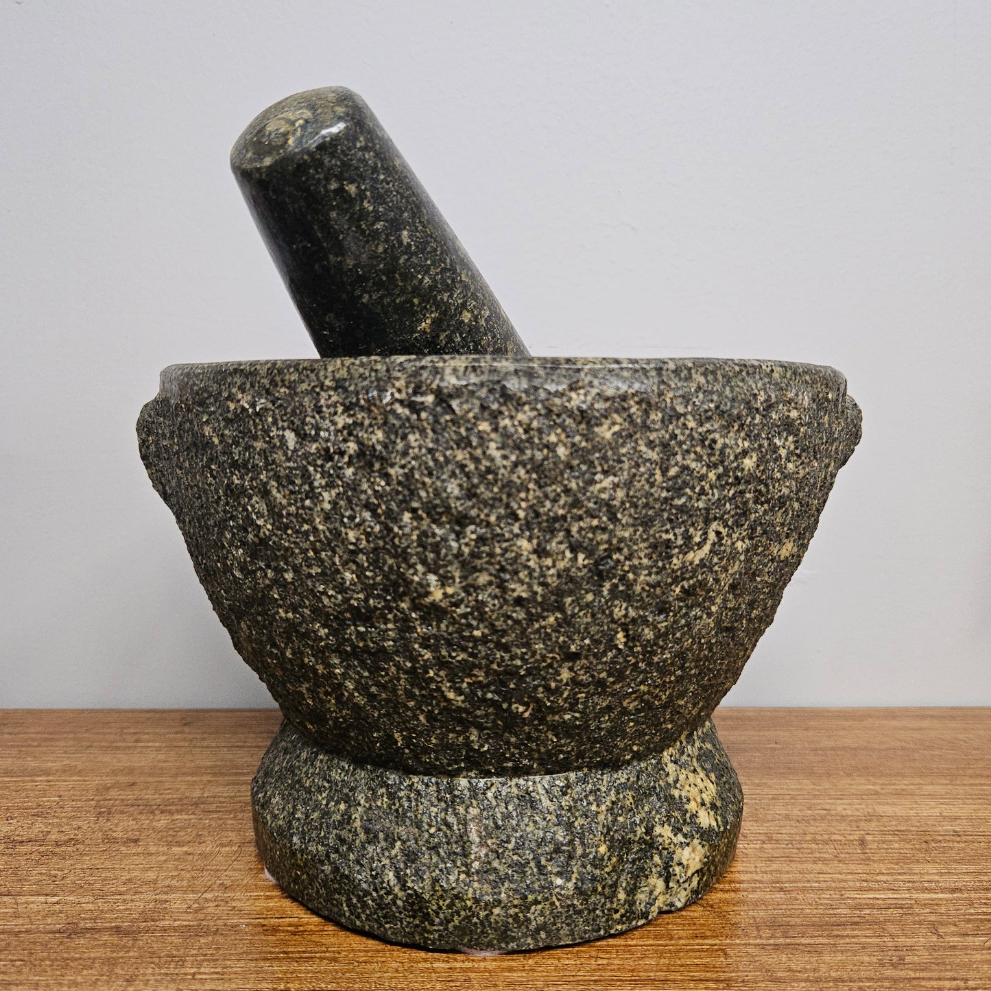 Vintage Granite Mortar & Pestle