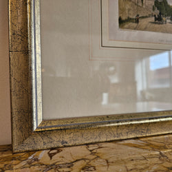 Framed Picture Of "The Bank Highgate" | Antique & Vintage | Moonee Ponds Antiques | Australia Wide Delivery