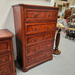 Attractive Good Quality Five Drawer Chest | Antique & Vintage | Moonee Ponds Antiques | Australia Wide Delivery