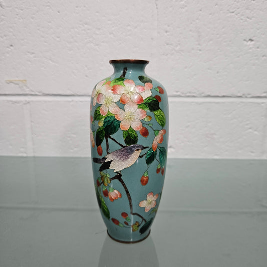 Rare Japanese Meiji Period Cloisonne Vase