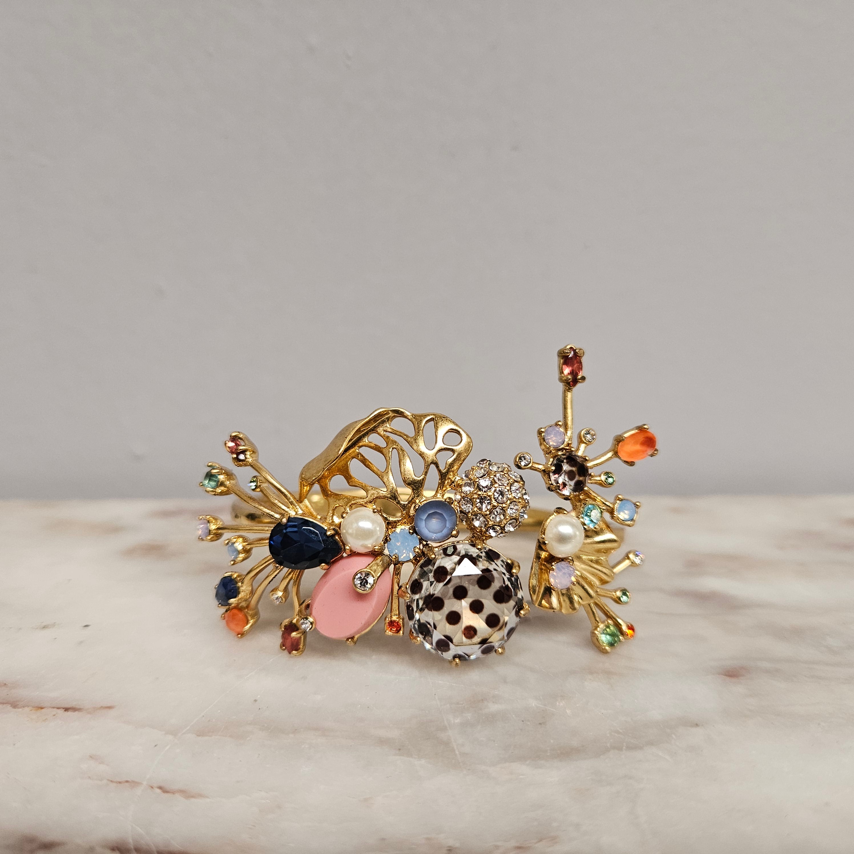 Stunning "Mimco" Hinged Decorative Bangle