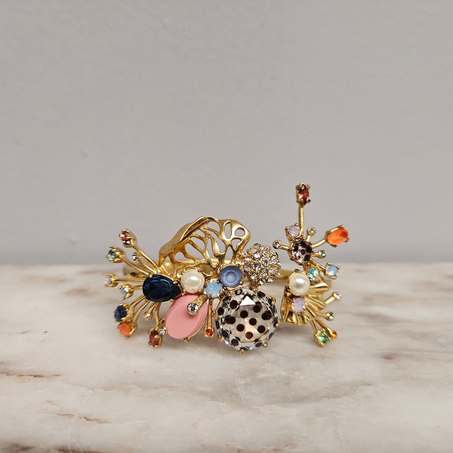 Stunning "Mimco" Hinged Decorative Bangle