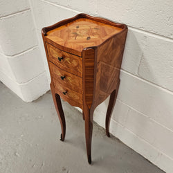Miniature Marquetry Inlaid Louis XV Style Lamp Table | Antique & Vintage | Moonee Ponds Antiques | Australia Wide Delivery