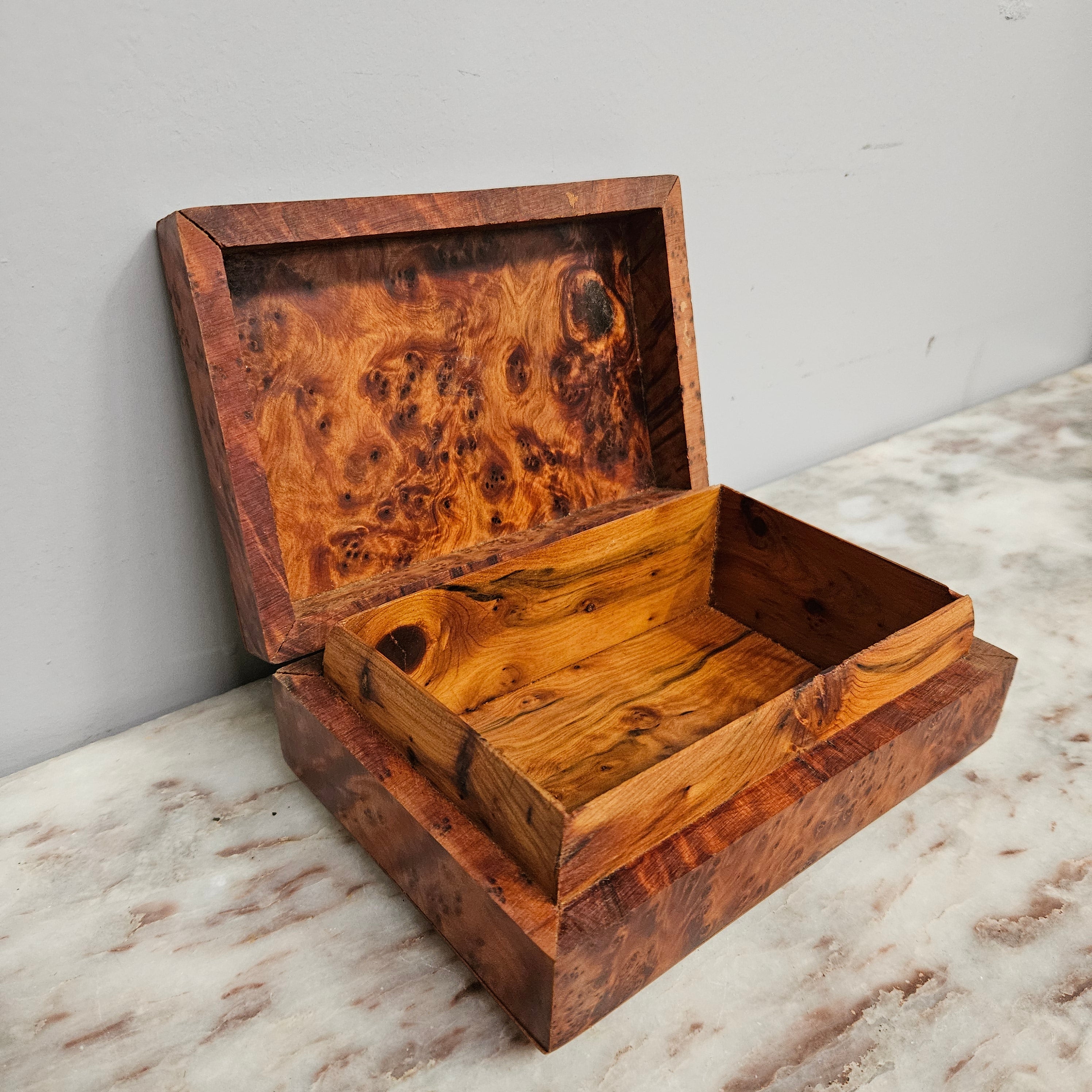 Vintage Moroccan Thuya Trinket/Jewellery Box | Antique & Vintage | Moonee Ponds Antiques | Australia Wide Delivery