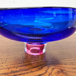 Goran Warff Art Glass Bowl | Antique & Vintage | Moonee Ponds Antiques | Australia Wide Delivery