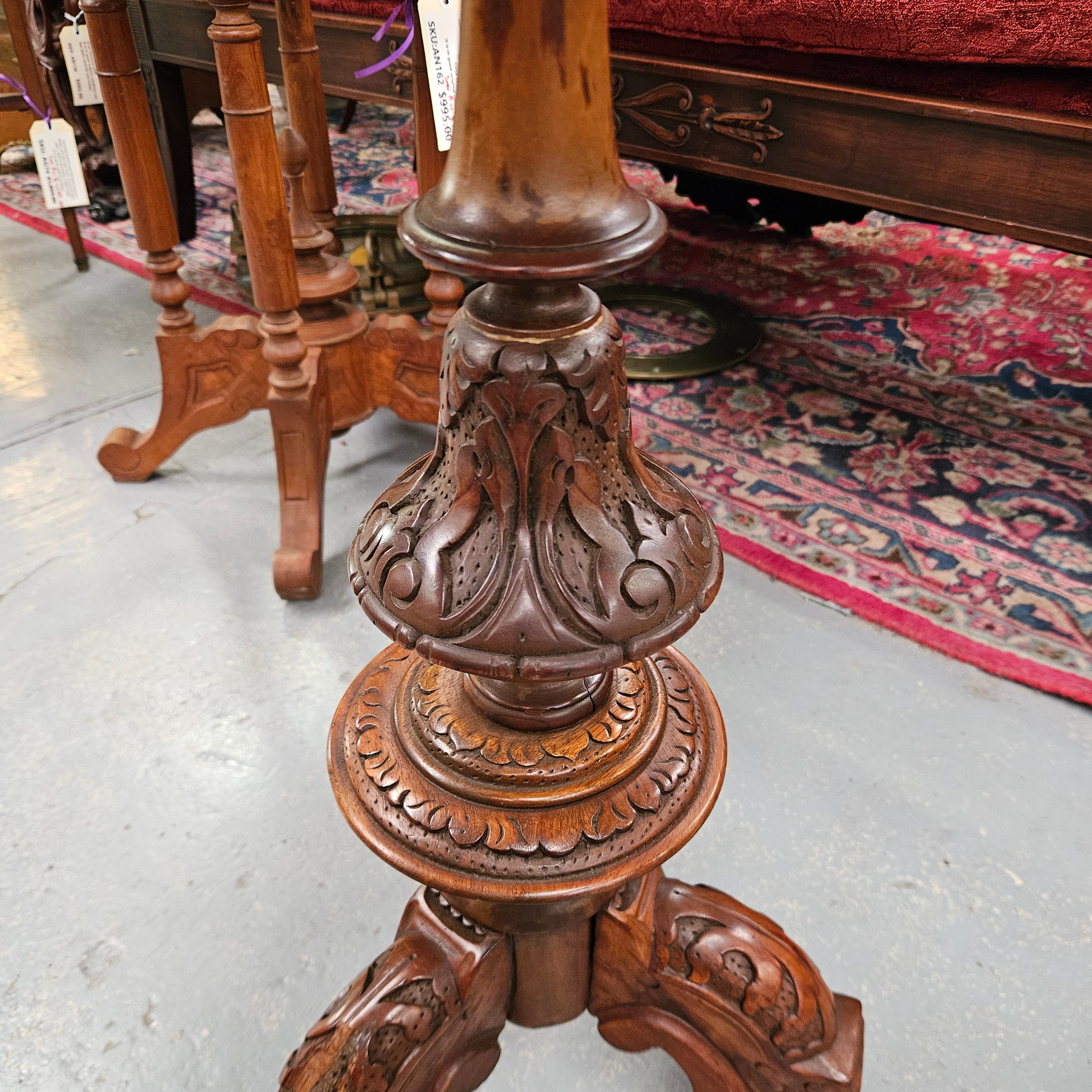 Antique Victorian Mahogany Occasional/Wine Table | Antique & Vintage | Moonee Ponds Antiques | Australia Wide Delivery