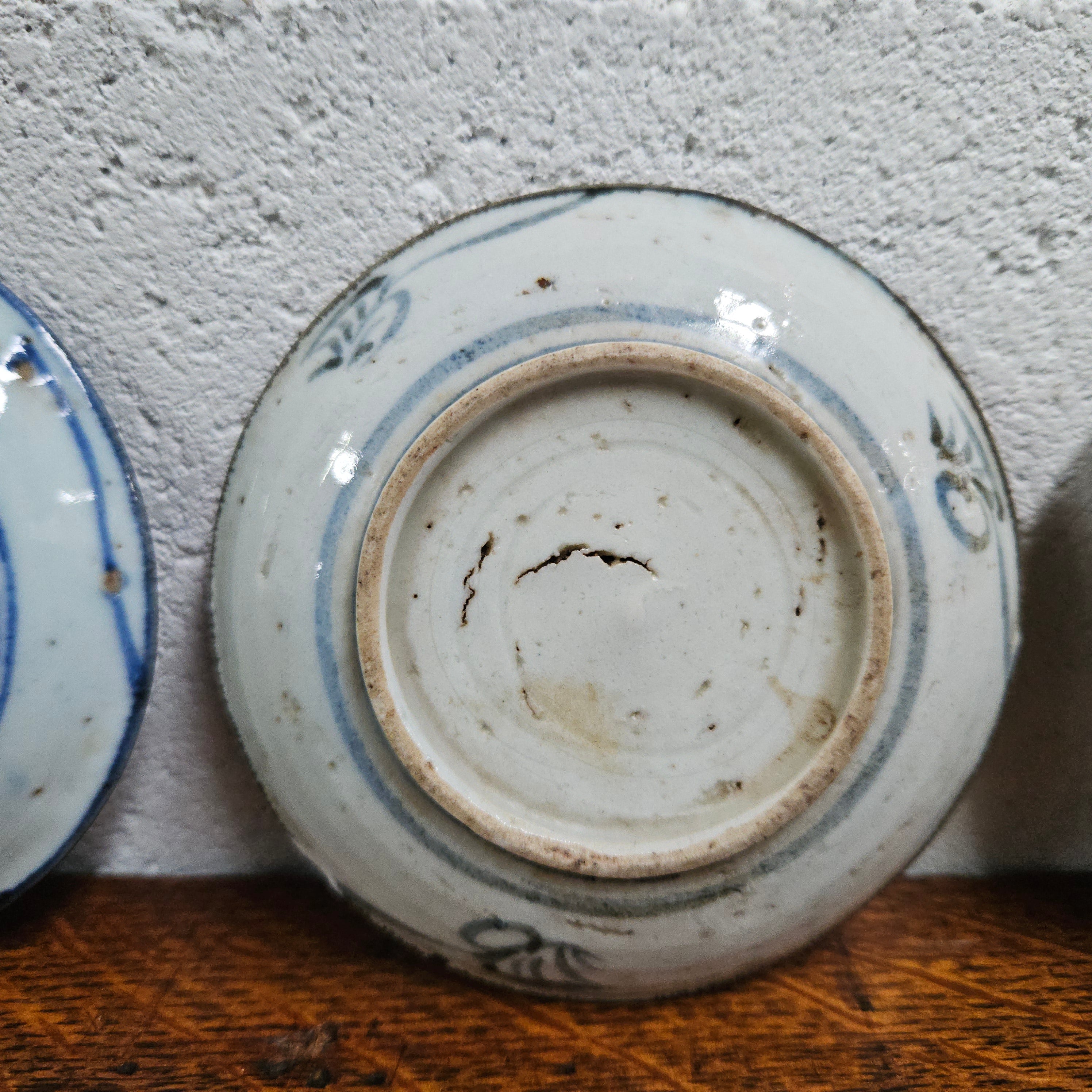 Three Ming Dynasty Dishes A/F | Antique & Vintage | Moonee Ponds Antiques | Australia Wide Delivery