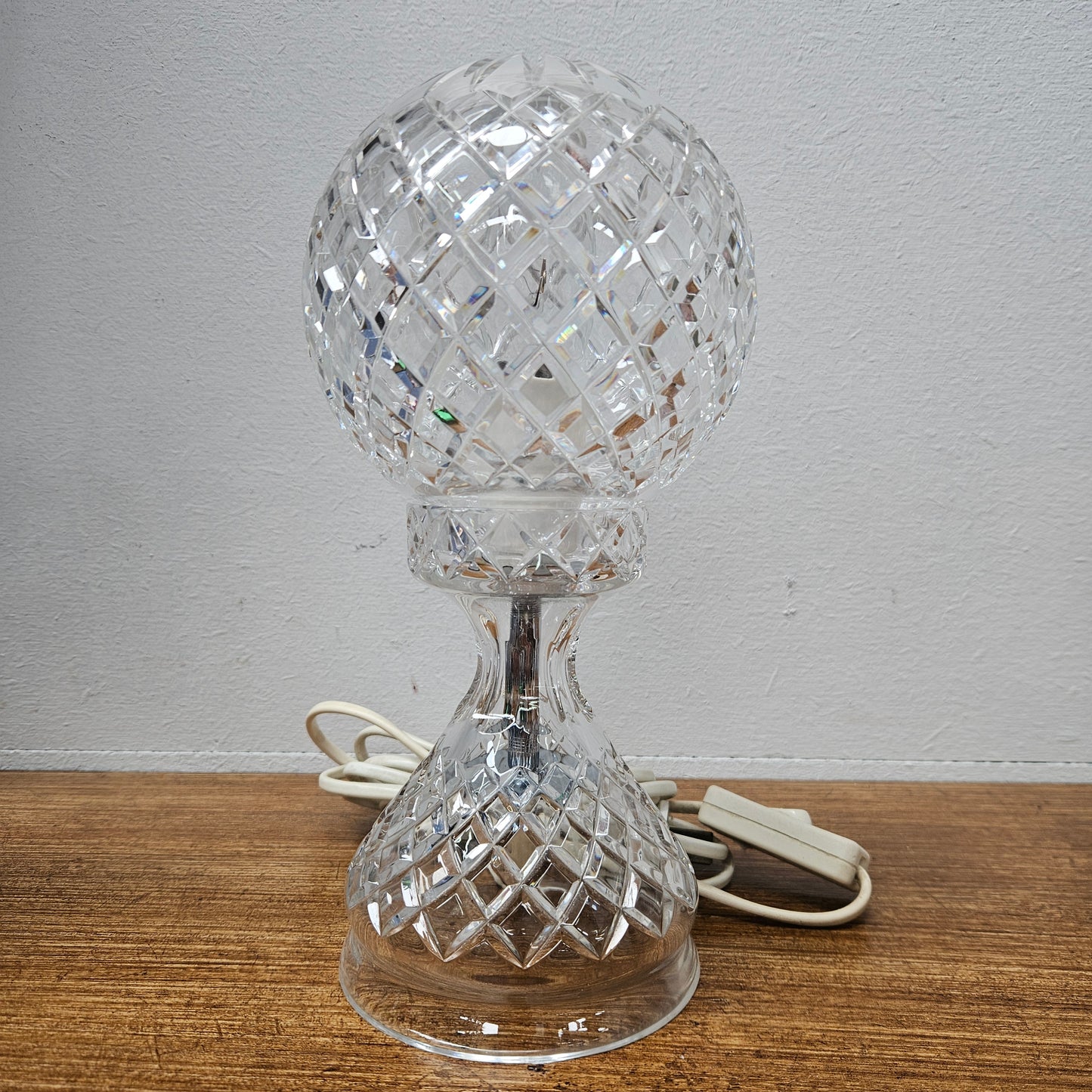 Vintage Crystal Bedroom Lamp