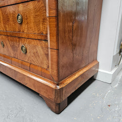 Stunning French 18th Century Elm Commode With Superb Original Grey Marble | Antique & Vintage | Moonee Ponds Antiques | Australia Wide Delivery