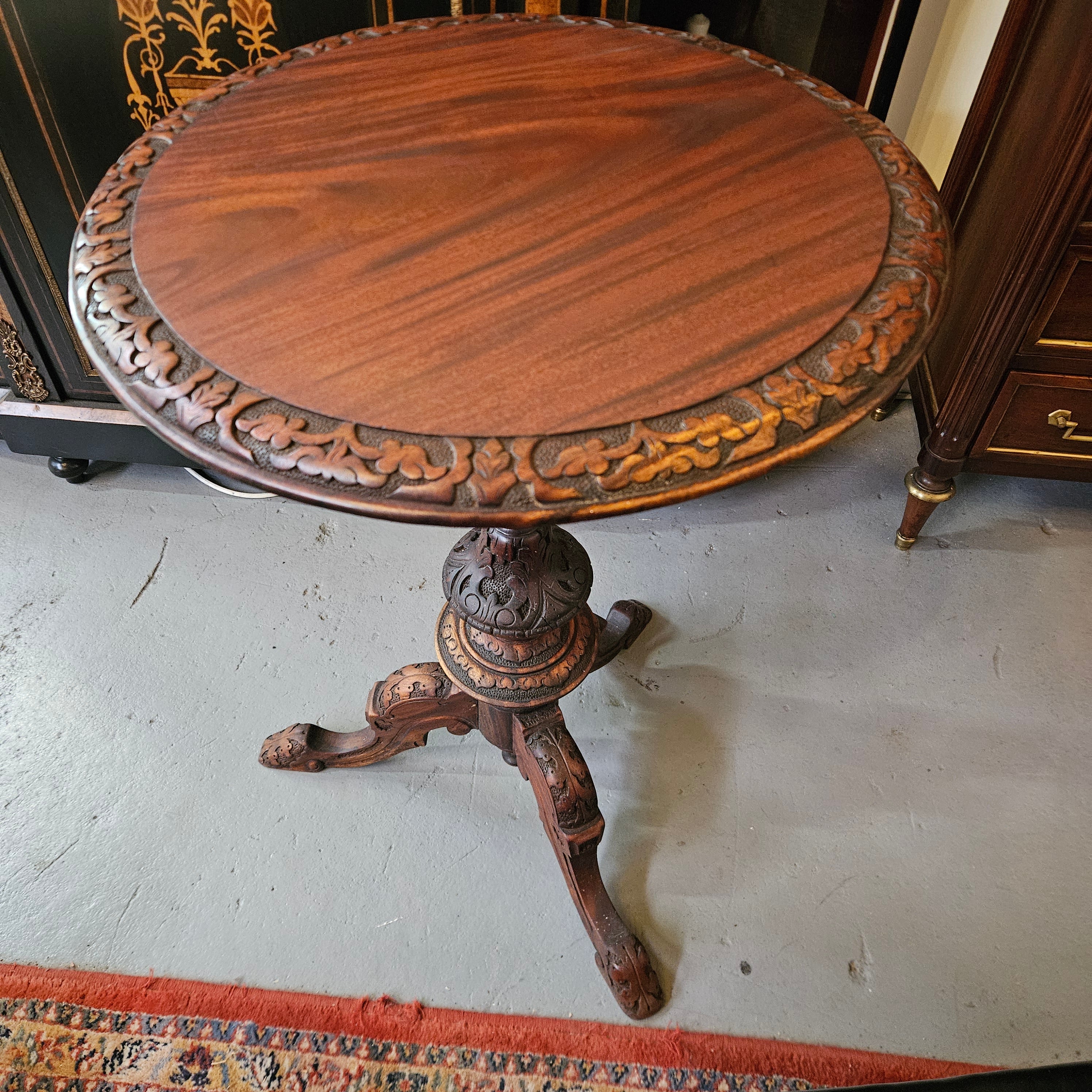 Antique Victorian Mahogany Wine Table | Antique & Vintage | Moonee Ponds Antiques | Australia Wide Delivery