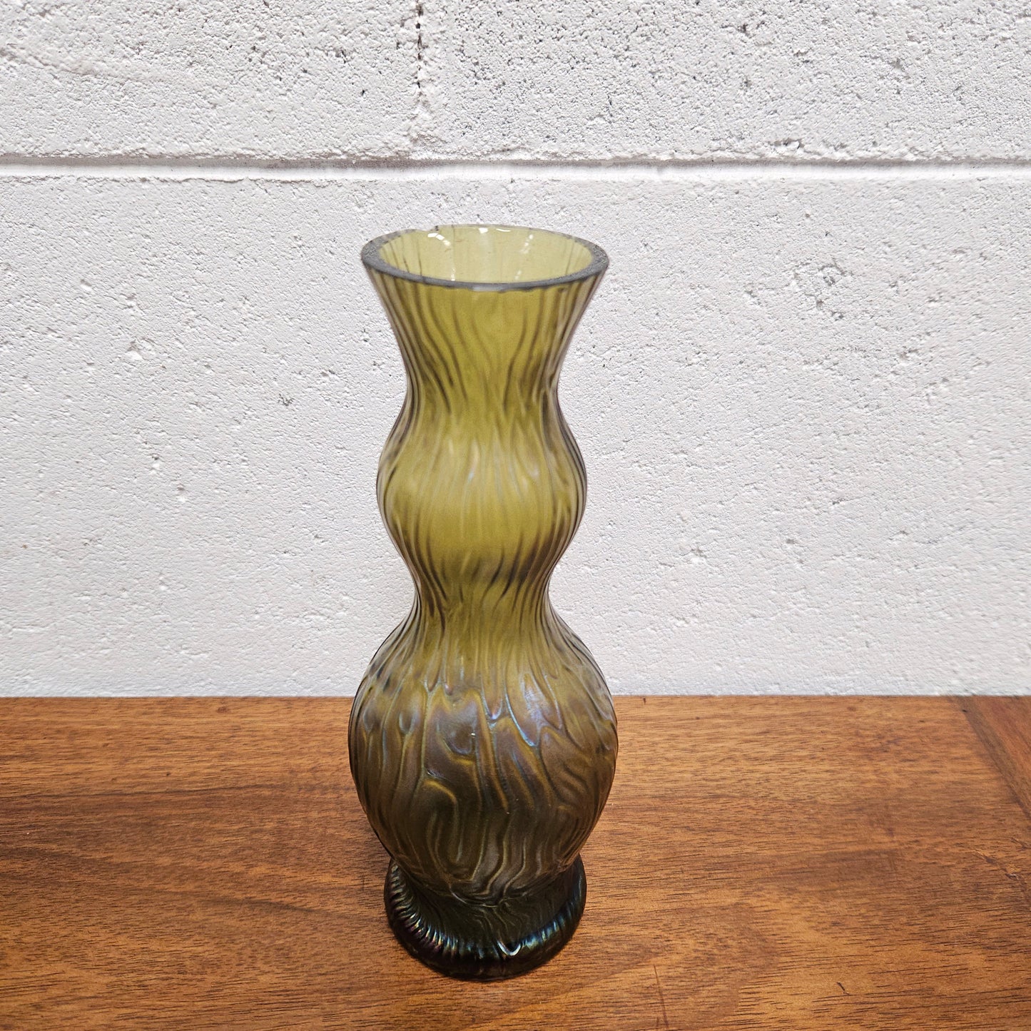 Vintage Iridescent Vintage Loetz Style Vase