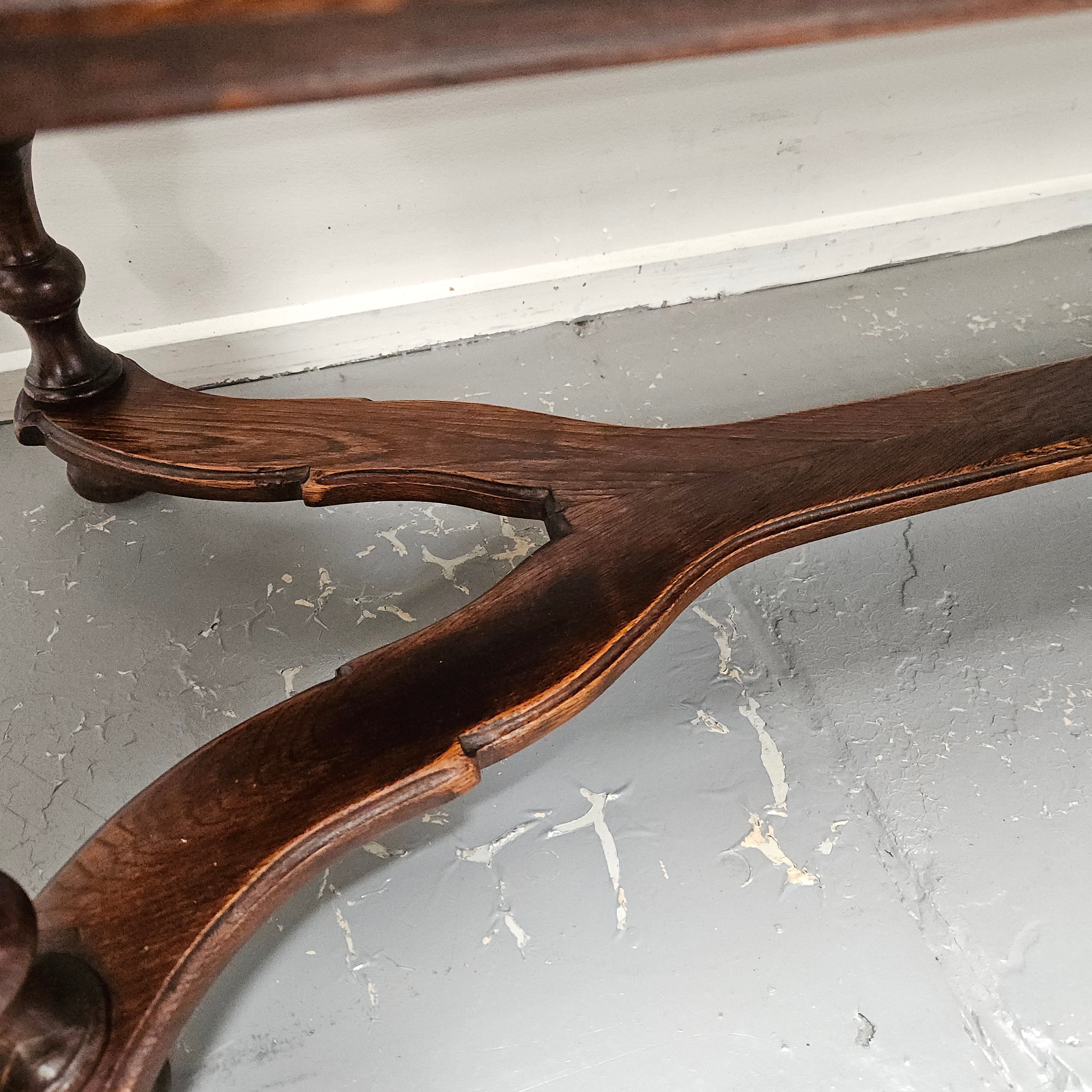 French Oak Two Drawer Coffee Table | Antique & Vintage | Moonee Ponds Antiques | Australia Wide Delivery
