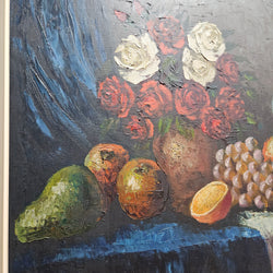 Sourced From France Oil on Canvas Still Life in Decorative Gilt Frame | Antique & Vintage | Moonee Ponds Antiques | Australia Wide Delivery